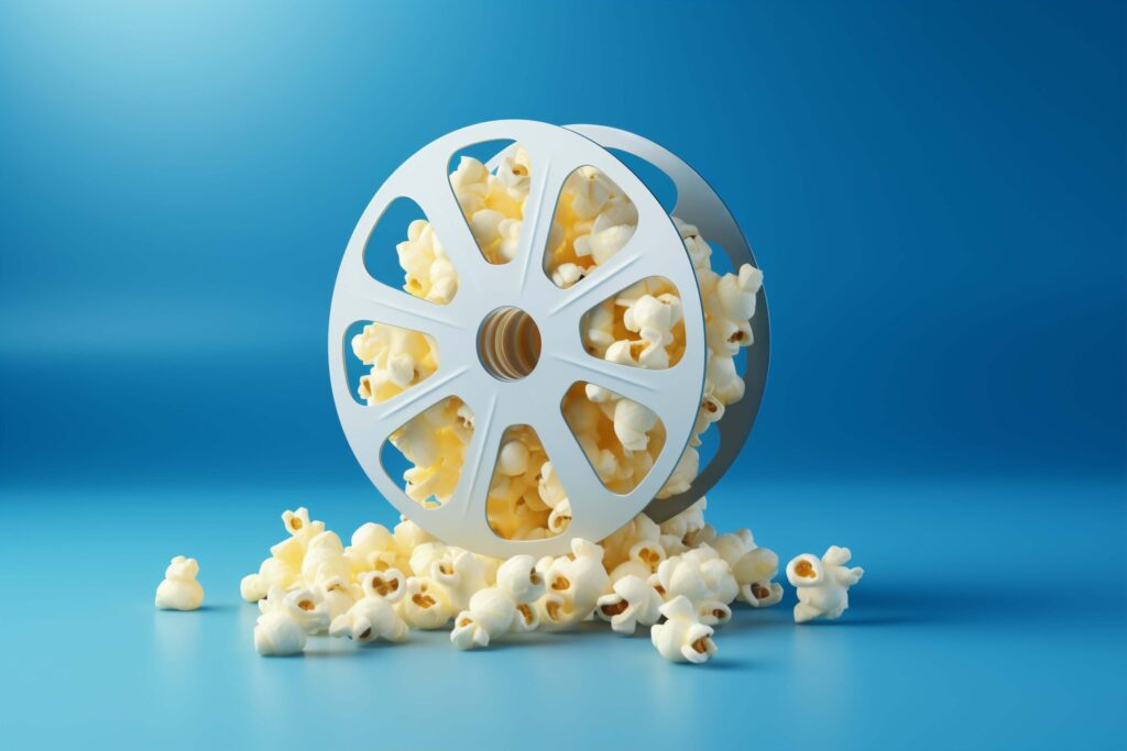 3d-rendering-popcorn-snack-movies
