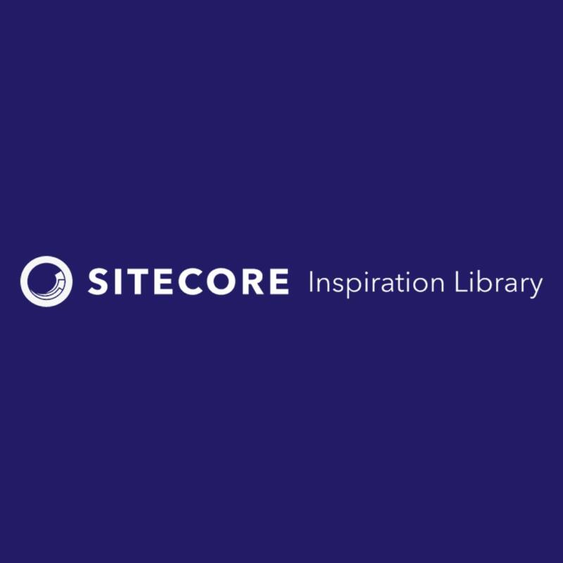 Sitecore UX Inspiration Library — enterprise discovery UI concept screens