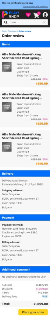 Order details - mobile_061919