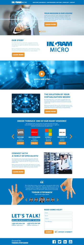 ingram micro landing page_064405